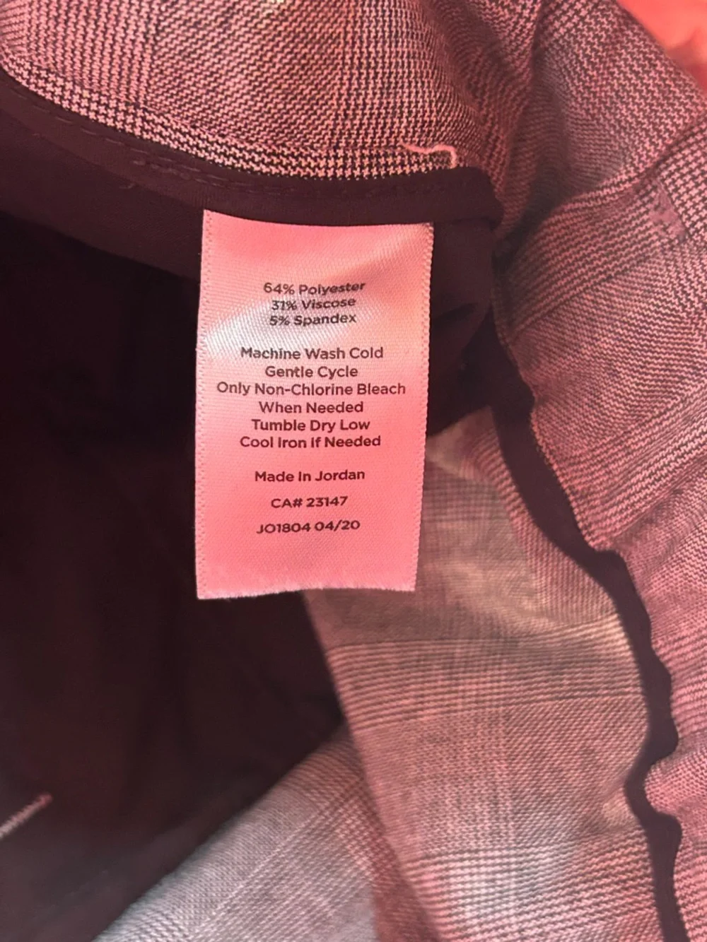 Classic Women's Dress Pants - Light Gray Size 10P - Picture 4 of 7
